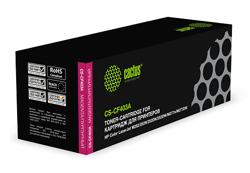 лазерный Cactus 403A пурпурный (1400стр.) для HP CLJ M252/252N/252DN/252DW/M277n/M277DW