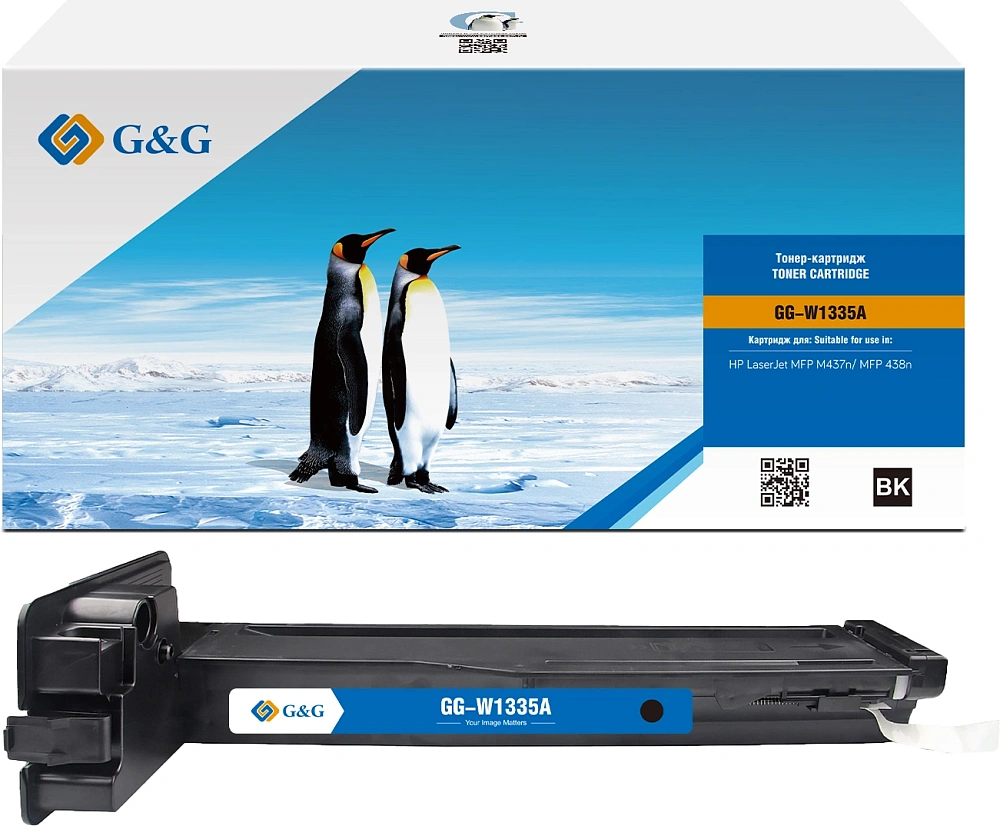лазерный G&G W1335A черный (7400стр.) для HP LJ MFP M437n/MFP 438n лазерный G&G W1335A черный (7400стр.) для HP LJ MFP M437n/MFP 438n