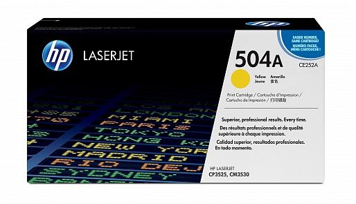 HP 504A yellow