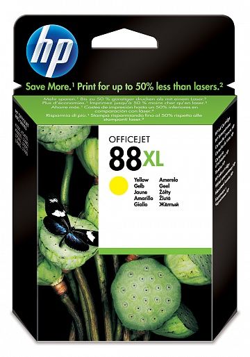 HP 88, желтый