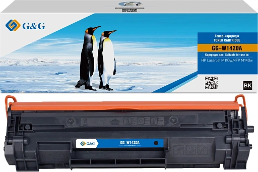лазерный G&G W1420A черный (950стр.) для HP LJ M110w/MFP M140w
