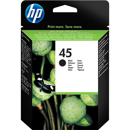 HP 45 Large Black Inkjet Print Cartridge