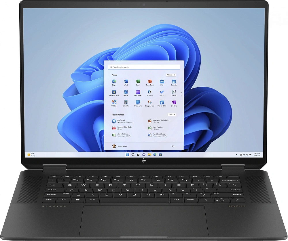 HP Spectre x360 16-aa0003ci Core Ultra 7 155H 16Gb SSD512Gb Intel Arc 16" IPS Touch WQXGA (2560x1600) Windows 11 Home black WiFi BT Cam HP Spectre x360 16-aa0003ci Core Ultra 7 155H 16Gb SSD512Gb Intel Arc 16" IPS Touch WQXGA (2560x1600) Windows 11 Home black WiFi BT Cam