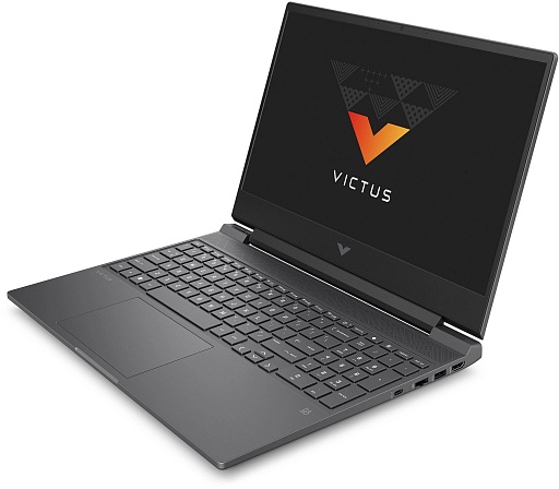 HP Victus 15-fa0097ci Core i5 12450H 16Gb SSD512Gb NVIDIA GeForce RTX 3050 4Gb 15.6" IPS FHD (1920x1080) Free DOS silver WiFi BT Cam (A74LGEA)