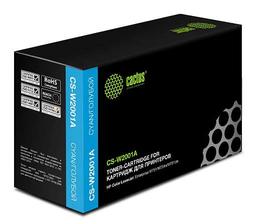 лазерный Cactus 658A голубой (6000стр.) для HP CLJ Ent M751