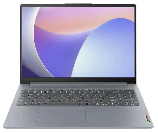 Ноутбук Lenovo IdeaPad Slim 3 16IRU8 Core i7 1355U 16Gb SSD512Gb Intel Iris Xe graphics 16" IPS WUXGA (1920x1200) без ОС grey WiFi BT Cam (82X80005RK)