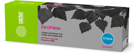 лазерный Cactus CF303A пурпурный (32000стр.) для HP CLJ Ent M880/M880z/M880z+