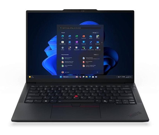 Ноутбук Lenovo ThinkPad E14 G7 14" WUXGA IPS, Intel Core Ultra 7 255H, 16Gb, 512Gb SSD, FHD Cam+IR, 3 Cell 48Whr, no OS, черный + сумка