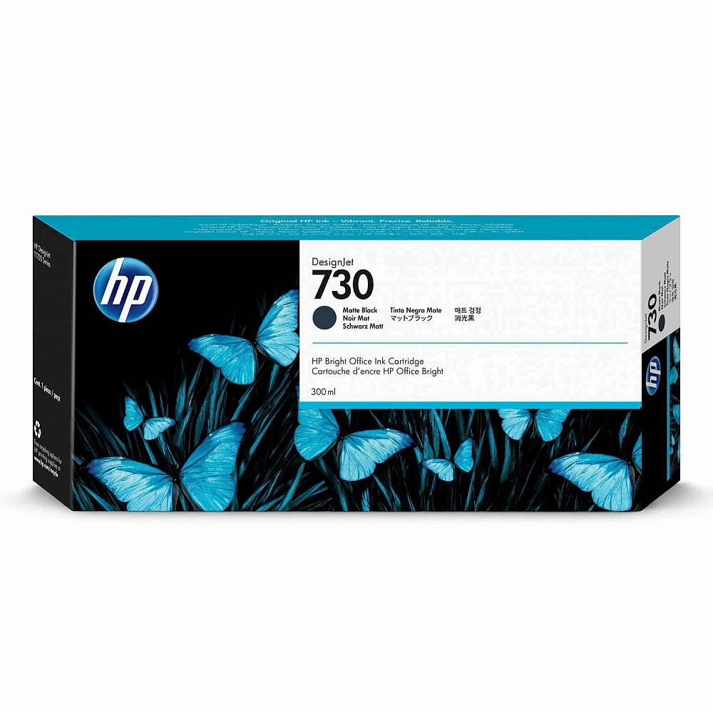Картридж HP 730F струйный черный фото (300 мл) Картридж HP 730F струйный черный фото (300 мл)