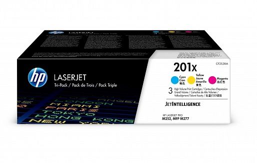 HP 201X Color 3-pack (CF253XM)