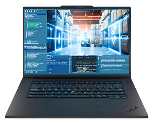 Ноутбук ThinkPad P1 Gen 8 16" 3.2K (3200x2000) OLED 600N Touch 120Hz, Ultra 9 285H, 64GB LPDDR5x-7467, 2TB SSD M.2, RTX PRO 2000 Blackwell, WiFi7, BT, FPR, 5MP+IR Cam, 90Wh, 140W USB-C, Win 11 Pro, 1Y, 1.84kg