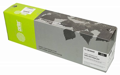 лазерный Cactus 380A черный (16500стр.) для HP CLJ CP6015X/6015XH/6015DE