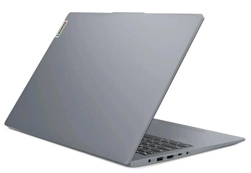 Ноутбук Lenovo IdeaPad Slim 3 16IRU8 Core i7 1355U 16Gb SSD512Gb Intel Iris Xe graphics 16" IPS WUXGA (1920x1200) без ОС grey WiFi BT Cam (82X80005RK)