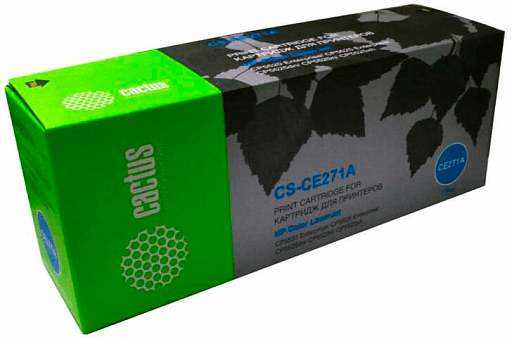 лазерный Cactus CS-CE271A CE271A голубой (15000стр.) для HP LJ Ent CP5525