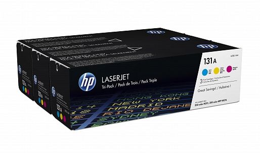 HP 3-pack 131A color (U0SL1AM)