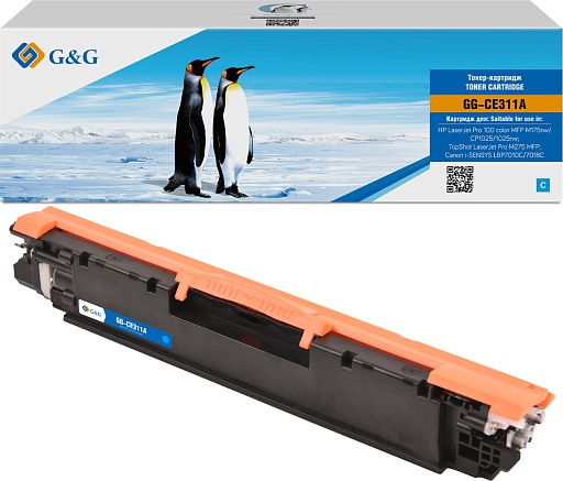 лазерный G&G C9731A голубой (12000стр.) для HP CLJ 5500/5500n/5500dn/5500hdn/5500dtn/5550/5550n/5550dtn/5550hdn