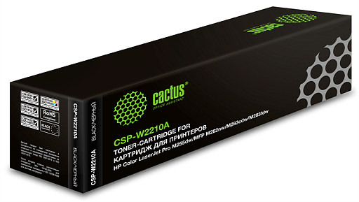 лазерный Cactus CSP-W2210A 207A черный (1350стр.) для HP M255/MFP M282/M283
