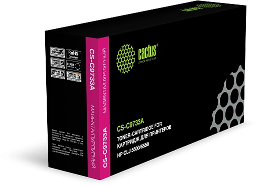 лазерный Cactus 733A пурпурный (12000стр.) для HP CLJ 5500/5550