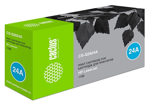 лазерный Cactus 624A черный (2500стр.) для HP LJ 1150