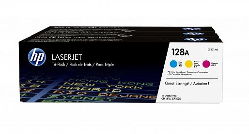 HP 128A color 3-pack (CF371AM)