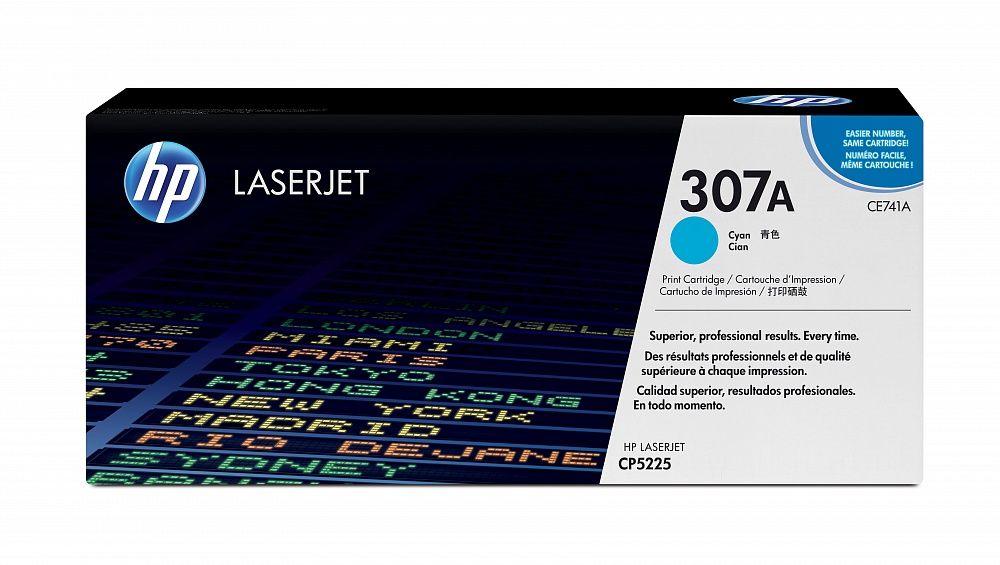 HP 307A cyan (CE741A) HP 307A cyan (CE741A)