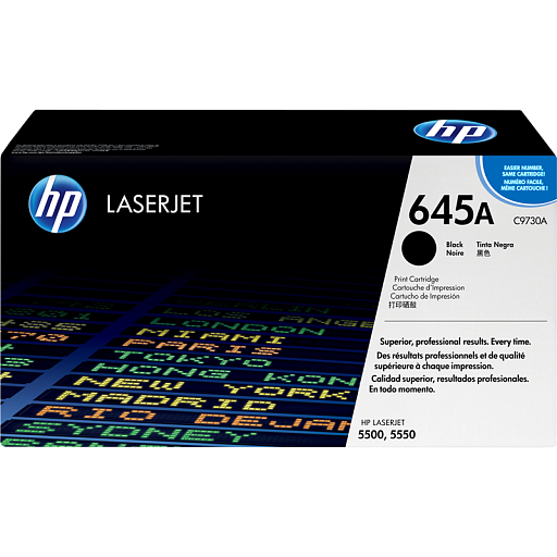 HP 645A лазерный черный (13000 стр.) для CLJ 5500/5550