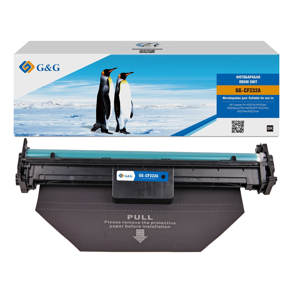 блок фотобарабана G&G GG-CF232A черный (23000стр.) для LJ Pro M203d/M118dw/ MFP M148dw/M149fdw HP