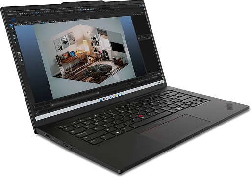 Lenovo ThinkPad P14s G5 Core Ultra 7 155H 32Gb SSD1Tb NVIDIA RTX 500 4Gb 14.5" IPS WQXGA (2560x1600) Windows 11 Pro black WiFi BT Cam
