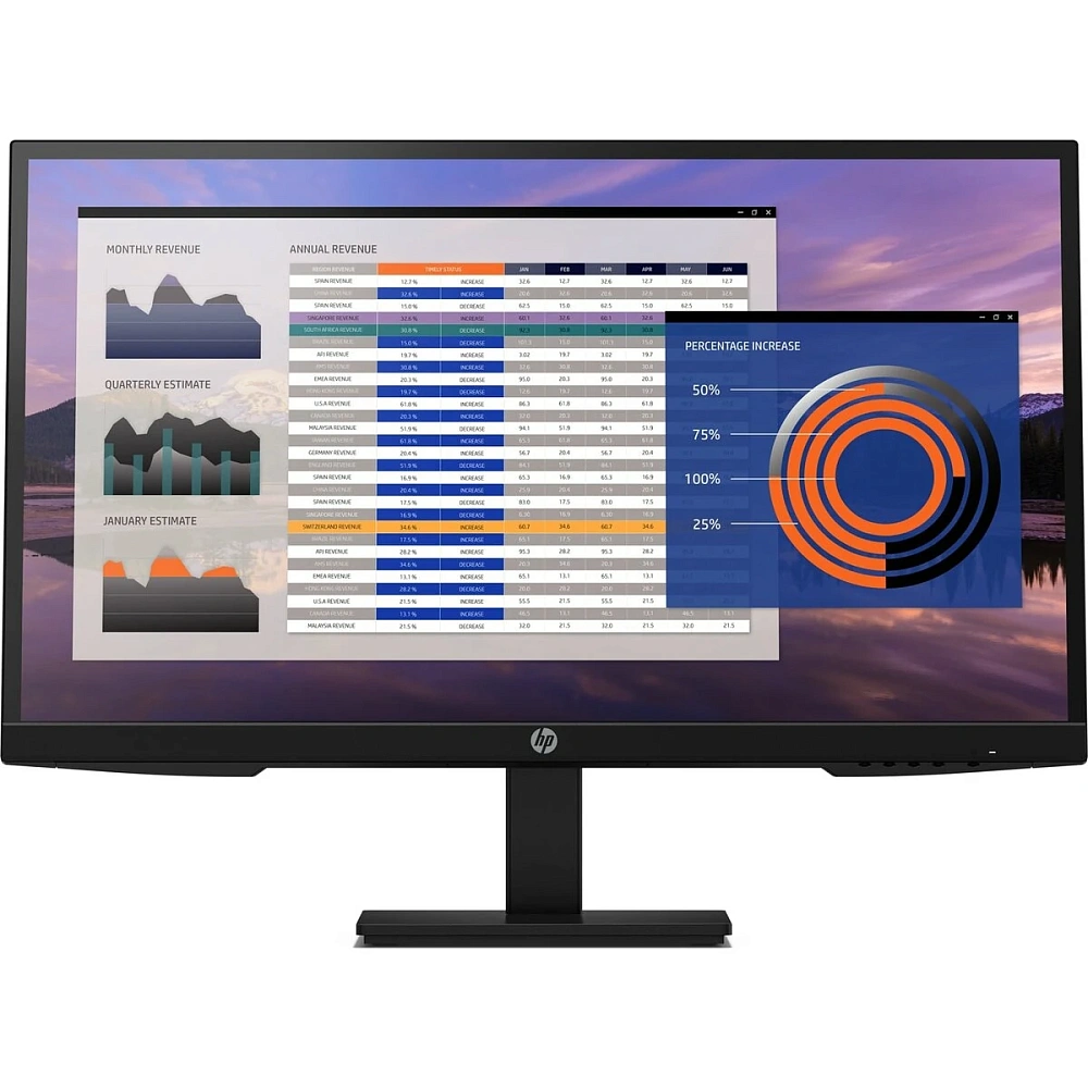 HP 27" P27h G4 черный IPS LED 16:9 HDMI M/M HAS 1000:1 250cd 178гр/178гр 1920x1080 VGA DP FHD 5.12кг HP 27" P27h G4 черный IPS LED 16:9 HDMI M/M HAS 1000:1 250cd 178гр/178гр 1920x1080 VGA DP FHD 5.12кг