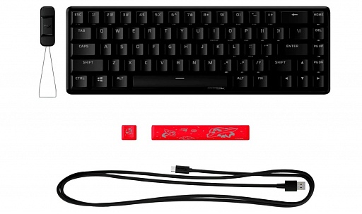 Клавиатура игровая HyperX Alloy Origins 65 (RUS)