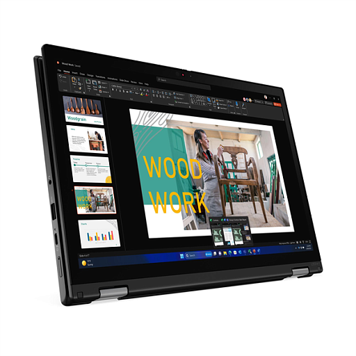 Ноутбук ThinkPad L13 2-in-1 Gen 5 13.3" WUXGA (1920x1200) Touch IPS 300N, Ultra 7 155U, 16GB LPDDR5, 1TB SSD M.2, Intel Graphics,FHD + IR, Wi-Fi 6,BT, FPR, KB Ru Eng, Pen, (существенное повреждение коробки) Ноутбук ThinkPad L13 2-in-1 Gen 5 13.3" WUXGA (1920x1200) Touch IPS 300N, Ultra 7 155U, 16GB LPDDR5, 1TB SSD M.2, Intel Graphics,FHD + IR, Wi-Fi 6,BT, FPR, KB Ru Eng, Pen, (существенное повреждение коробки)