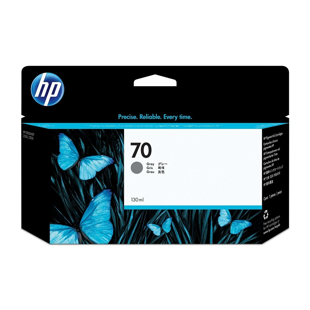 HP 70 130-ml Grey Ink Cartridge HP 70 130-ml Grey Ink Cartridge