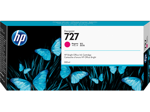 HP 727 Magenta 300 ml (F9J77A)