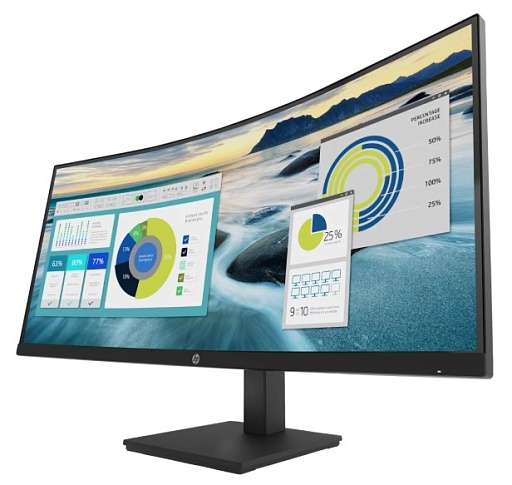 Монитор HP 34" P34hc G4 черный VA 21:9 HDMI матовая HAS 250cd 178гр/178гр 3440x1440 DP 2K USB 10.51кг