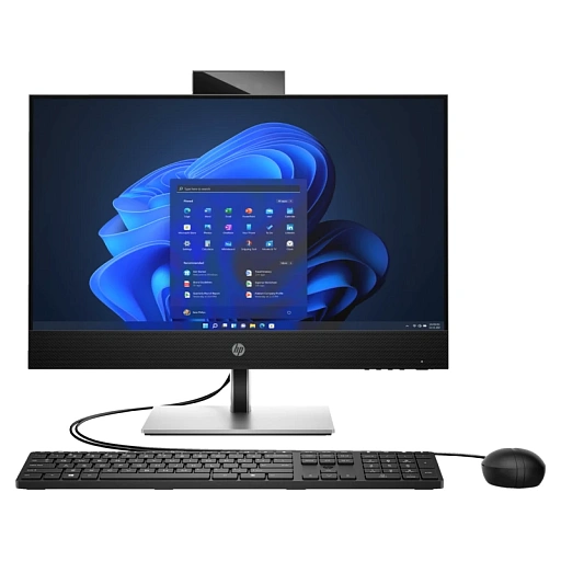 HP ProOne 440 G9 AiO 23.8"(1920x1080 IPS)/Touch/Intel Core i5 14500T(1.7Ghz)/8192Mb/512SSDGb/noDVD/Int:Intel UHD Graphics 770/Cam/BT/WiFi/war 1y/12.04kg/Black/DOS + Wi-Fi6 +BT 5.3, Cam 5MP, HDMI, En_kbd, 3pin