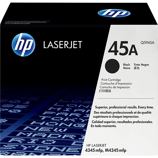 HP 45A Black LaserJet Print Cartridge (Q5945A)