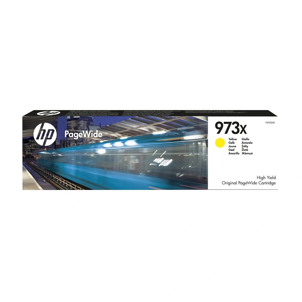 HP 973X, HP PageWide, Yellow HP 973X, HP PageWide, Yellow