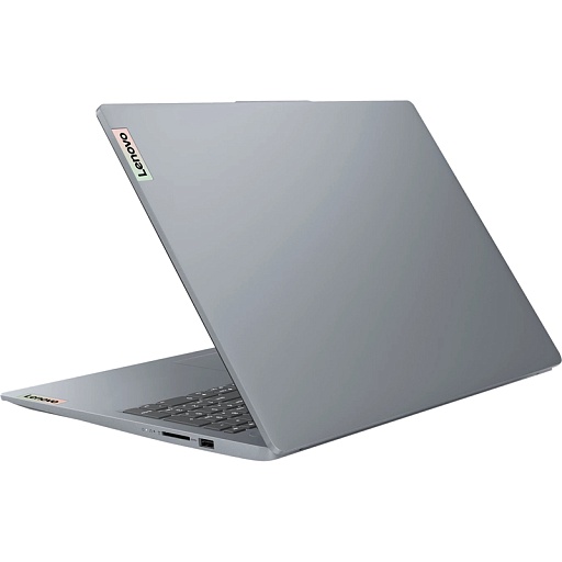 Lenovo IdeaPad Slim 3 16IAH8 16"(1920x1200 IPS)/Intel Core i5 12450H(2Ghz)/16384Mb/512SSDGb/noDVD/Int:Intel UHD Graphics/Cam/BT/WiFi/47WHr/war 1y/1.74kg/arctic grey/noOS + 65W, RU kbd