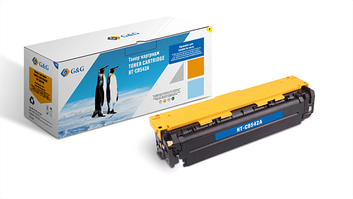 лазерный G&G 203A желтый с чипом (1300стр.) для HP CLJ M254/M280/M281
