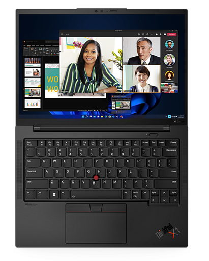 Ноутбук ThinkPad Ultrabook X1 Carbon Gen 10 14" 2.2K (2240x1400) IPS AG, i7-1260P, 16GB LPDDR5 5200, 1TB SSD M.2, Intel Iris Xe, WiFi, BT, LTE, FPR, TPM2, IR&FHD Cam, 57Wh,65 (После СЦ, царапины, потёртости)