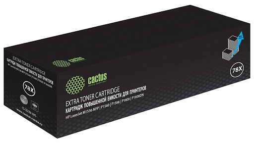 лазерный Cactus 278X черный (3000стр.) для HP LJ P1566/P1606w