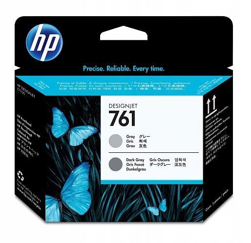 HP 761 Gray and Dark Gray Printhead (CH647A)
