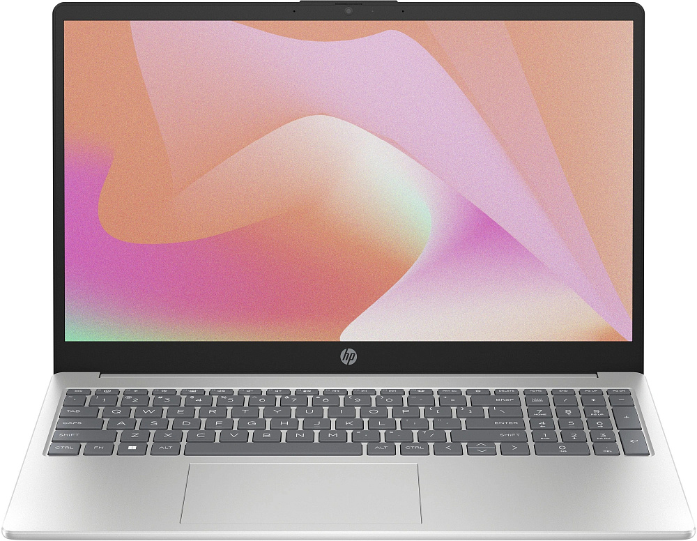 Ноутбук HP 15-fc0025ny Ryzen 5 7520U 16Gb SSD512Gb AMD Radeon Graphics 15.6" IPS FHD (1920x1080) FreeDOS silver WiFi BT Cam (B8GJ5EA)