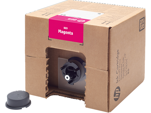 HP 869 PageWide XL Pro, пурпурный, 3 л