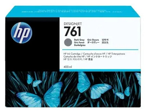 Картридж HP 761 струйный темно-серый (400 мл)