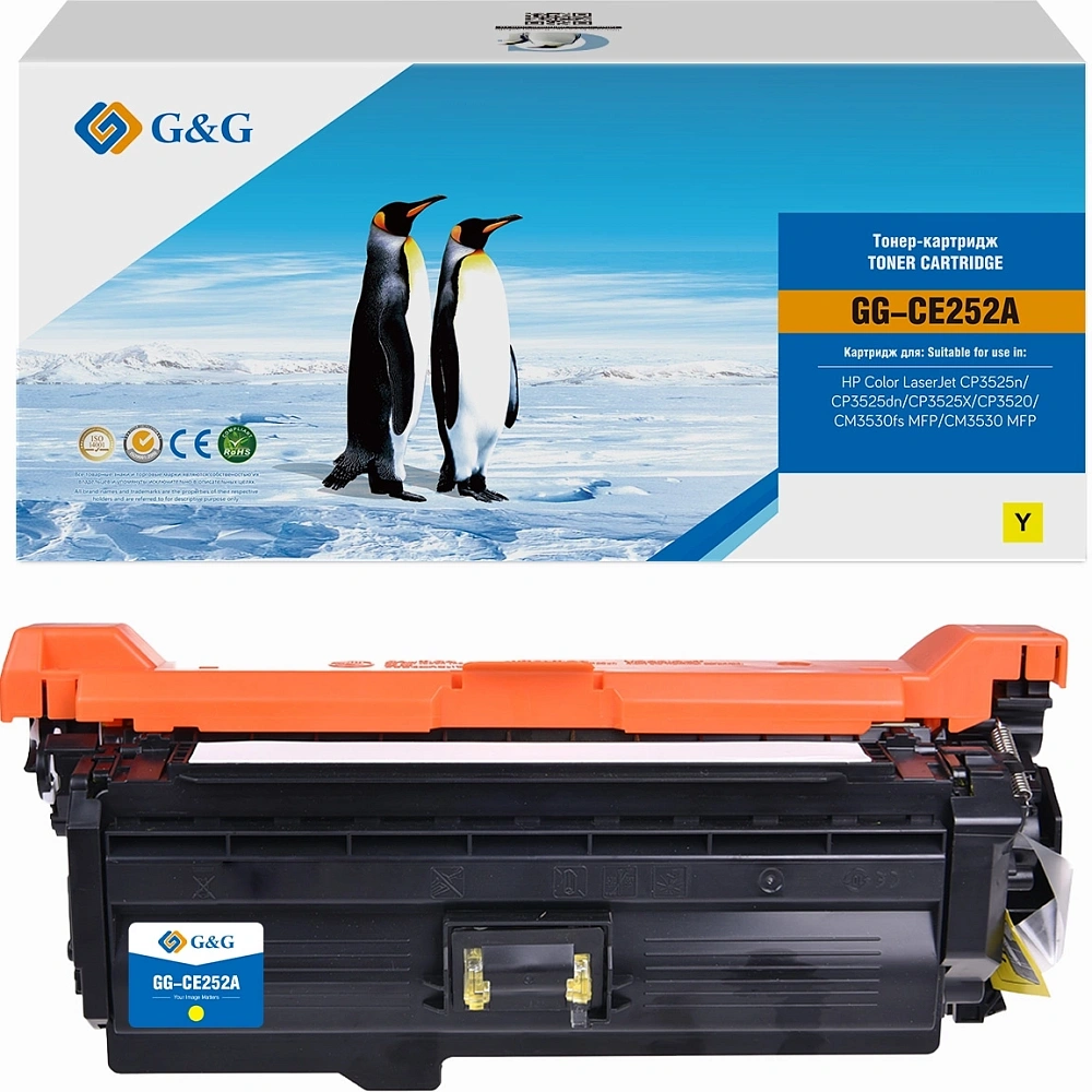 лазерный G&G 252A желтый (7000стр.) для HP CLJ CP3525n/CP3525dn/CP3525X/CP3520/CM3530fs MFP/CM3530 MFP лазерный G&G 252A желтый (7000стр.) для HP CLJ CP3525n/CP3525dn/CP3525X/CP3520/CM3530fs MFP/CM3530 MFP