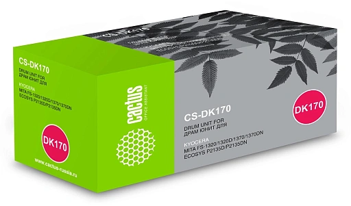блок фотобарабана Cactus DK-170 черный (100000стр.) для Ecosys M2035/ M2035dn/M2535 Kyocera