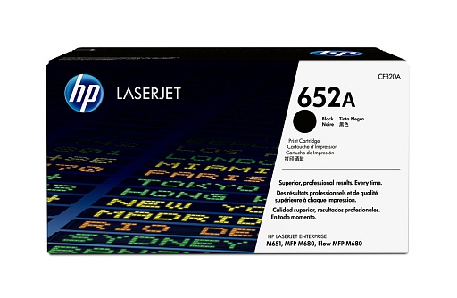 HP 652A для CLJ M651/M680, черный (11 500 стр.)