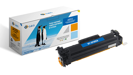 лазерный G&G 382A желтый (2700стр.) для HP LJ Pro M476dn/M476nw/M476dw