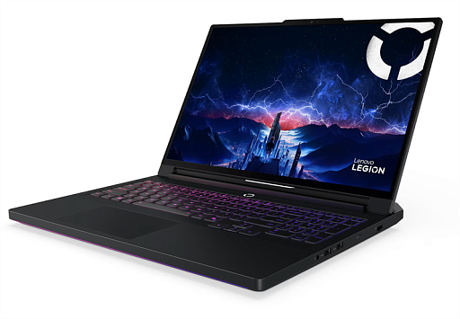 Ноутбук Lenovo Legion Pro 7 16IAX10H 16" WQXGA (2560x1600) OLED 500N 240Hz, Ultra 9 275HX, 2x32GB DDR5-6400, 1TB SSD M.2, NVIDIA RTX 5090 24GB GDDR7, WiFi7,BT, 5.0MP Cam, 80Wh, 400W Slim Tip, Win 11 Home, 1Y